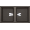 Zlewozmywak Elleci BEST 450 PODWIESZANY K93 DROVE GREY KERATEK LKB45093BSO